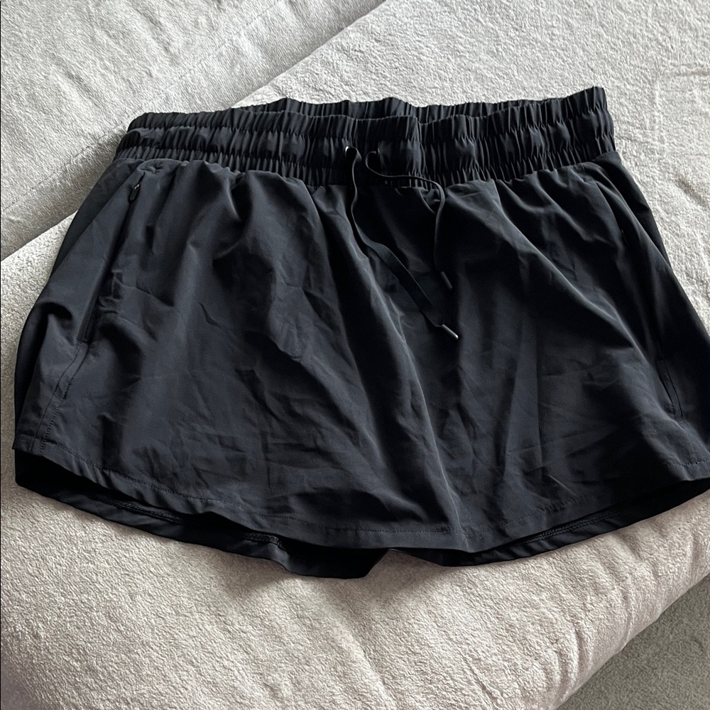 Black Women's Skort